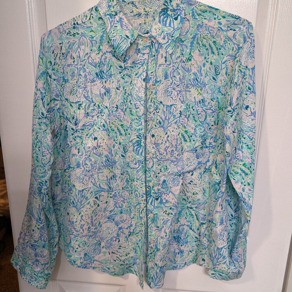 Lilly pulitzer blouse